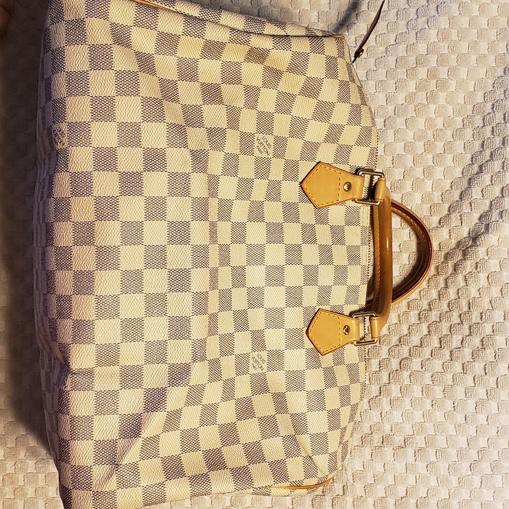 Louis Vuitton  Speedy 35 in Damier Azur